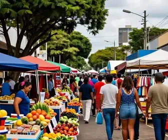 Descubra a Feira da Avenida Brasil em Juiz de Fora: Um Paraíso das Compras
