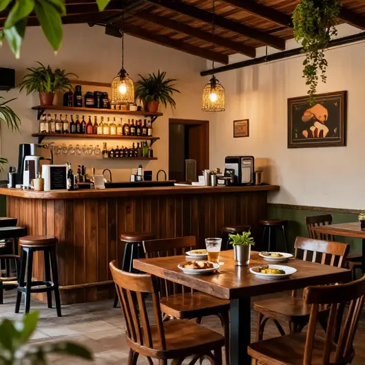 Descubra o Backyard Bar & Café Descubra o Backyard Bar & Café