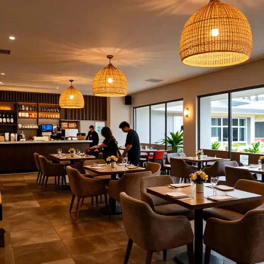 Descubra o Restaurante Trade Hotel